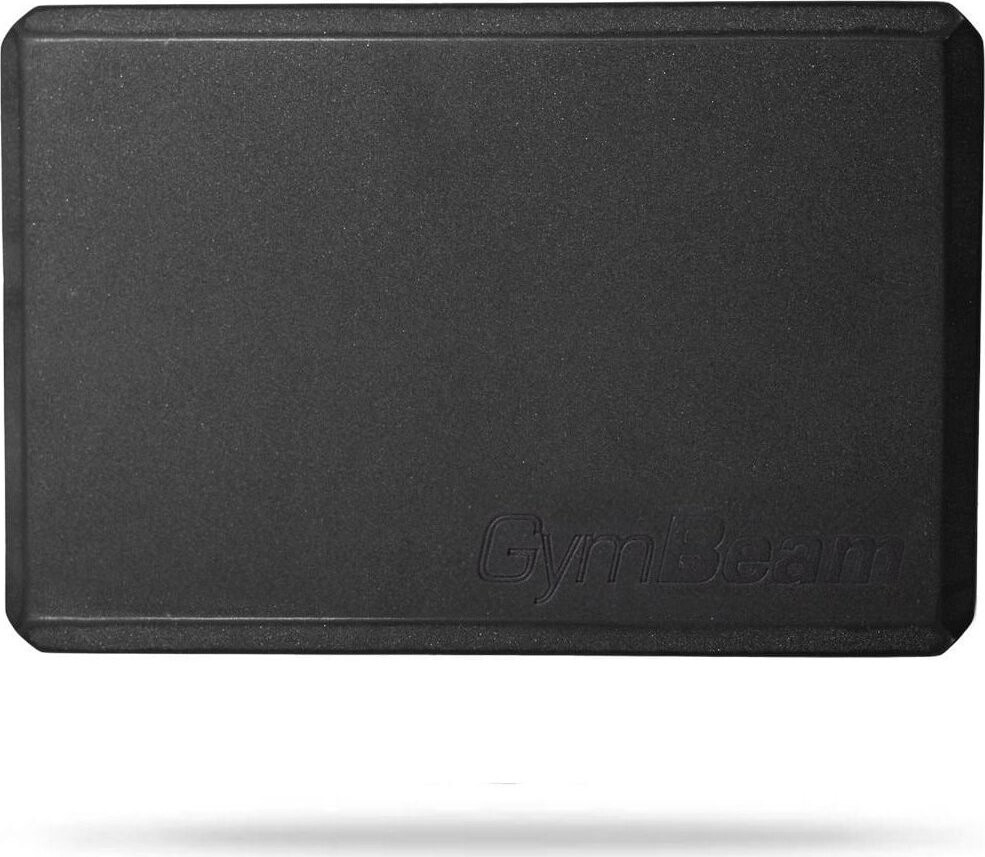 GymBeam Penová kocka na jogu čierna