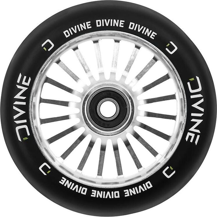 Divine Koliesko Divine Spoked Turbo 110 mm strieborné