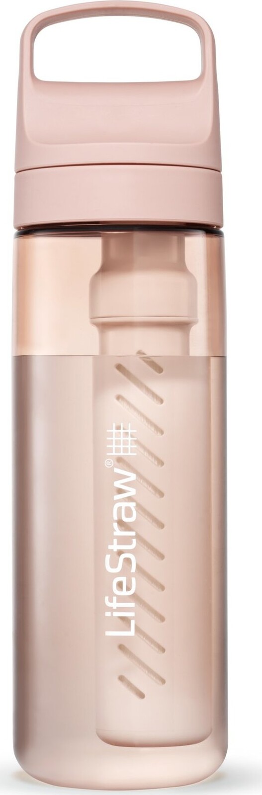 LifeStraw Go 2.0 filtrační láhev na vodu, 22 oz, růžová, třešňový květ