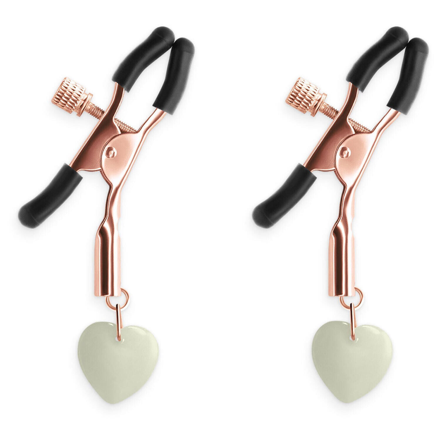 NS Novelties Bound Nipple Clamps G3 Rose Gold