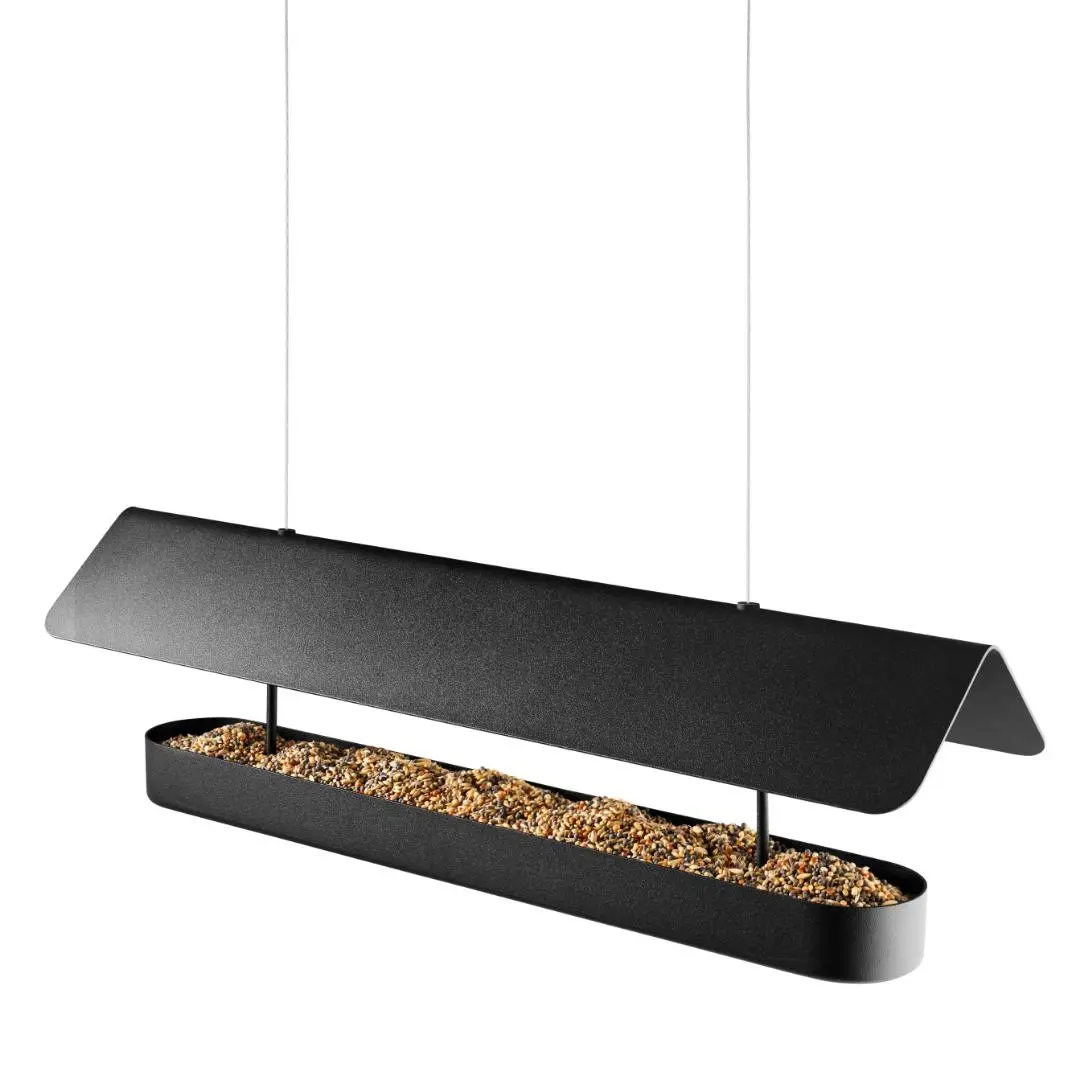 Krmítko pre vtáky 45 cm, čierna, nerezová oceľ, Eva Solo