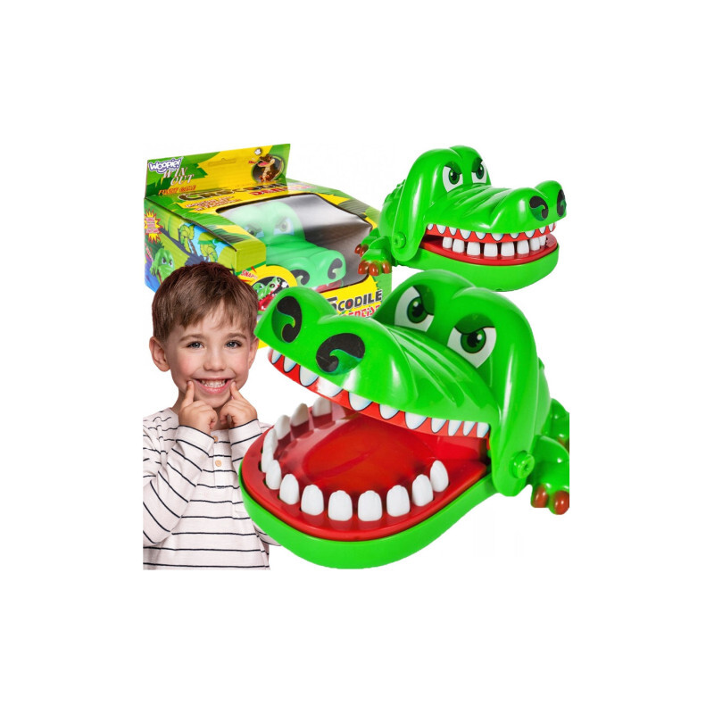 48389 DR Zábavná hra - krokodíl u zubára