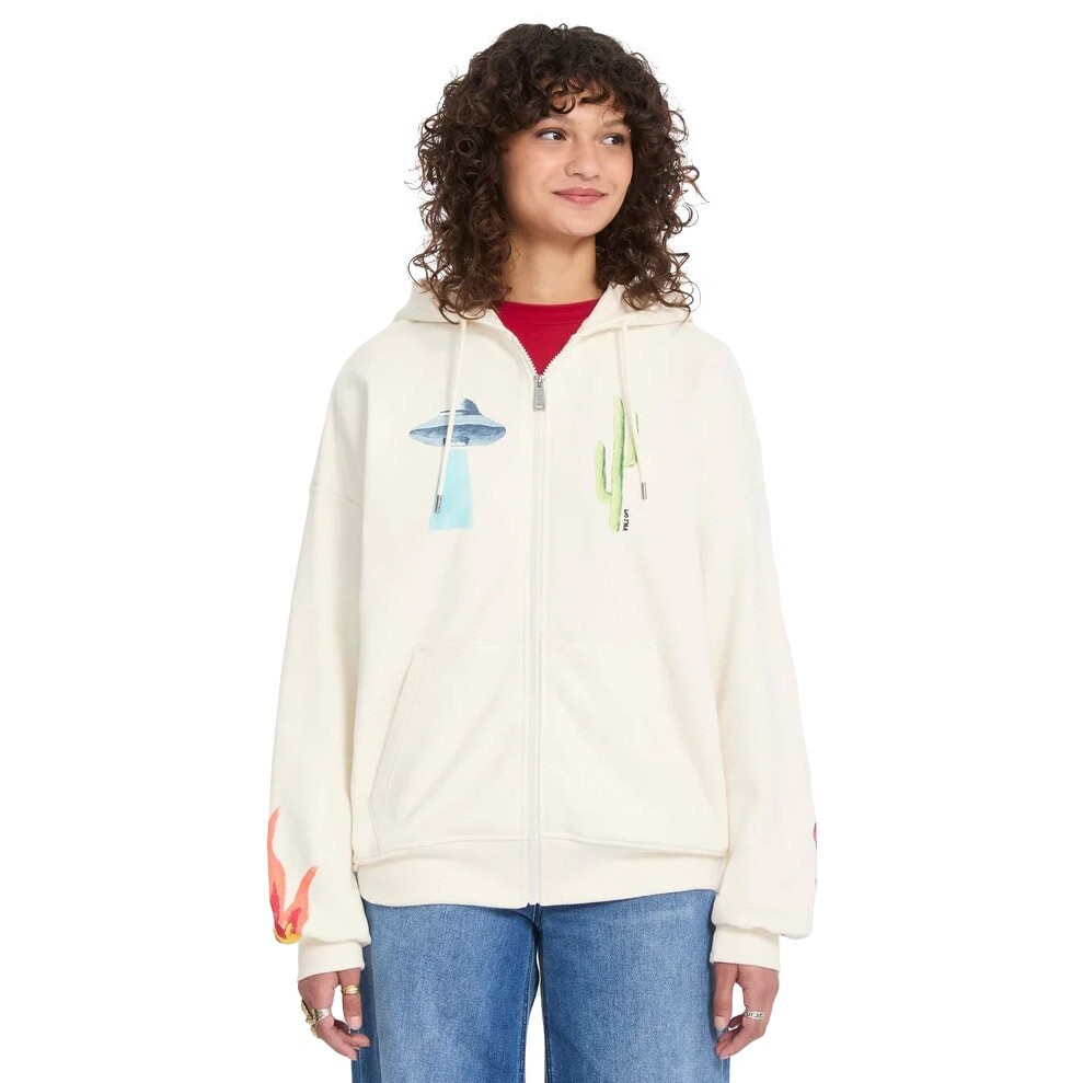 Volcom Wms FA Mickey Mason Zip Fleece