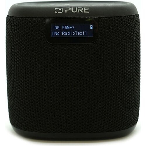 Pure Woodland mini bluetooth reproduktor, DAB+ FM - Čierny