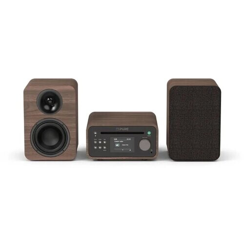 Pure Minisystém Classic mini, CD, DAB+, FM - Hnedý