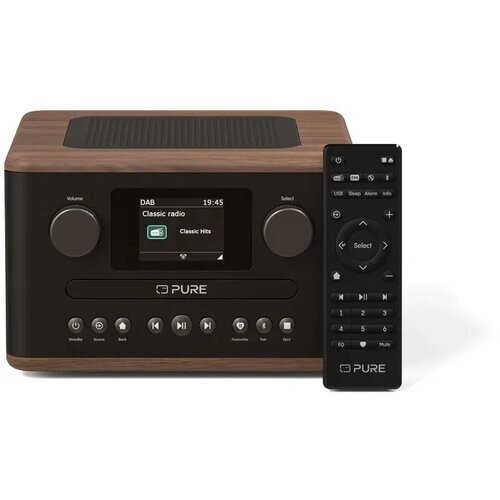 Pure CD Prehrávač Classic, C-D4, Dab+, FM - Čierne