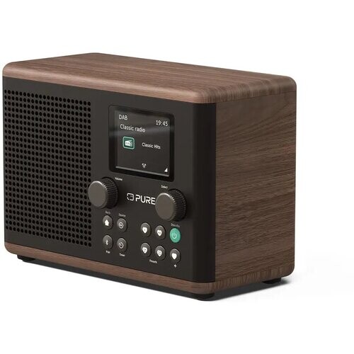 Pure Rádio Classic H4, Dab+, FM - Čierne