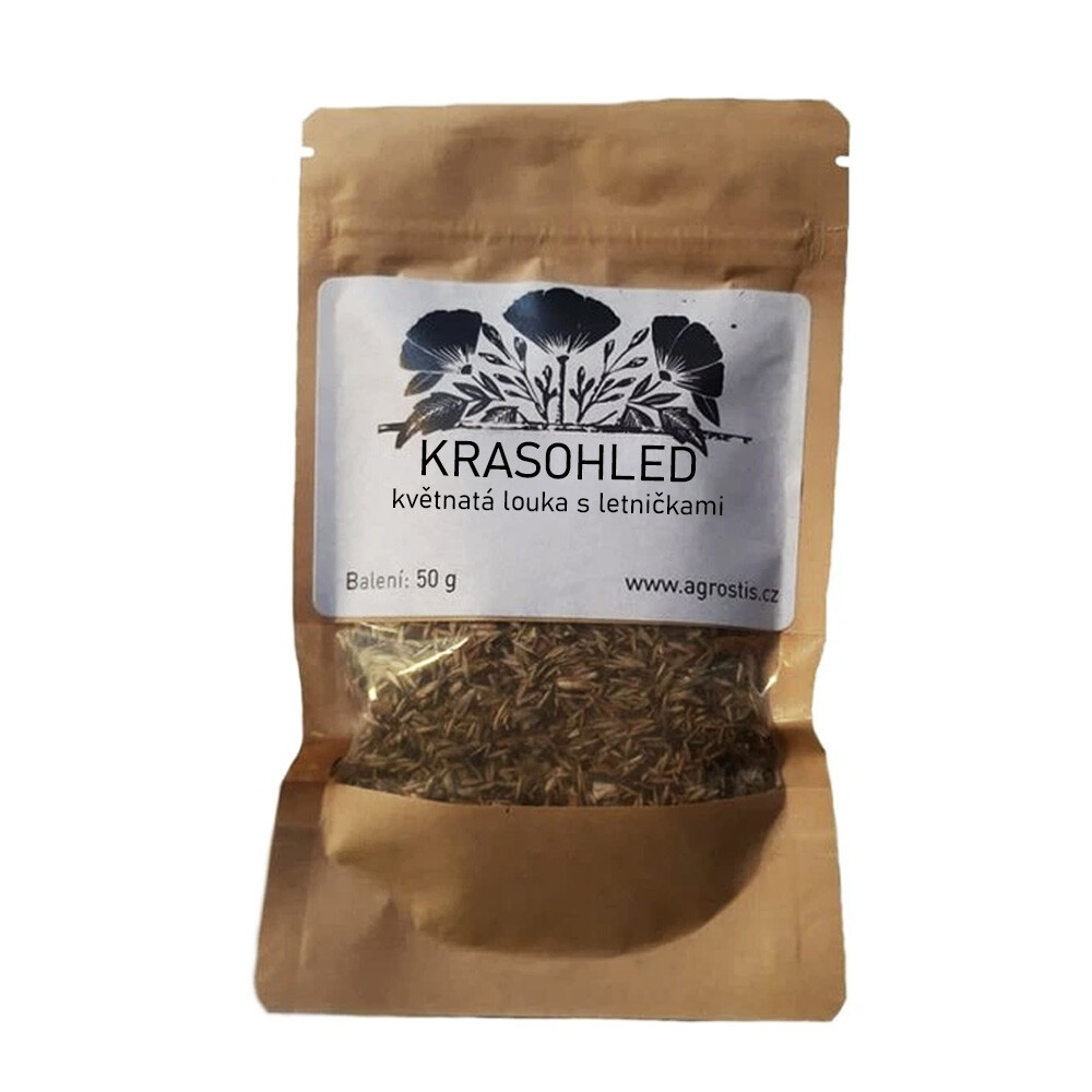 Agrostis Trávníky KRASOHLED kvetnatá lúka s letničkami zmes osív 50 g