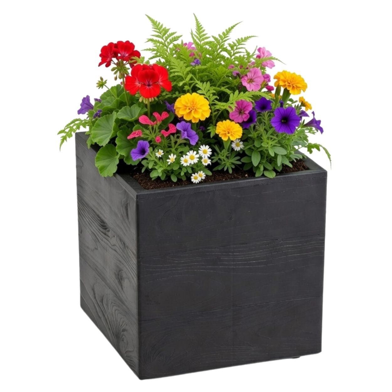 Květináč na kolečkách BETONIQUE 30x30 cm - výber z 8 prevedení