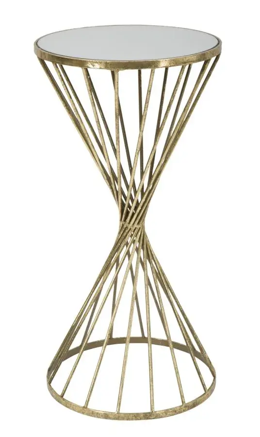 Odkládací stolek Hypnos 70 cm zlatý