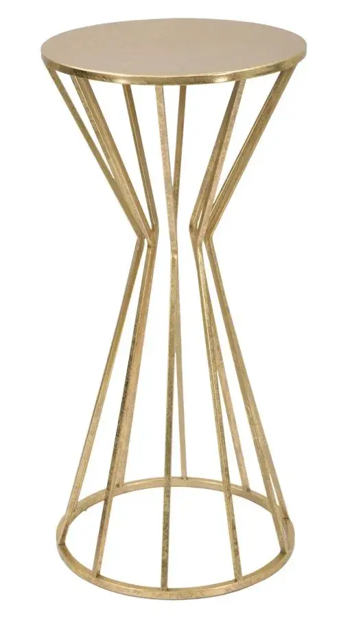 Odkládací stolek Stick Glam 80 cm zlatý