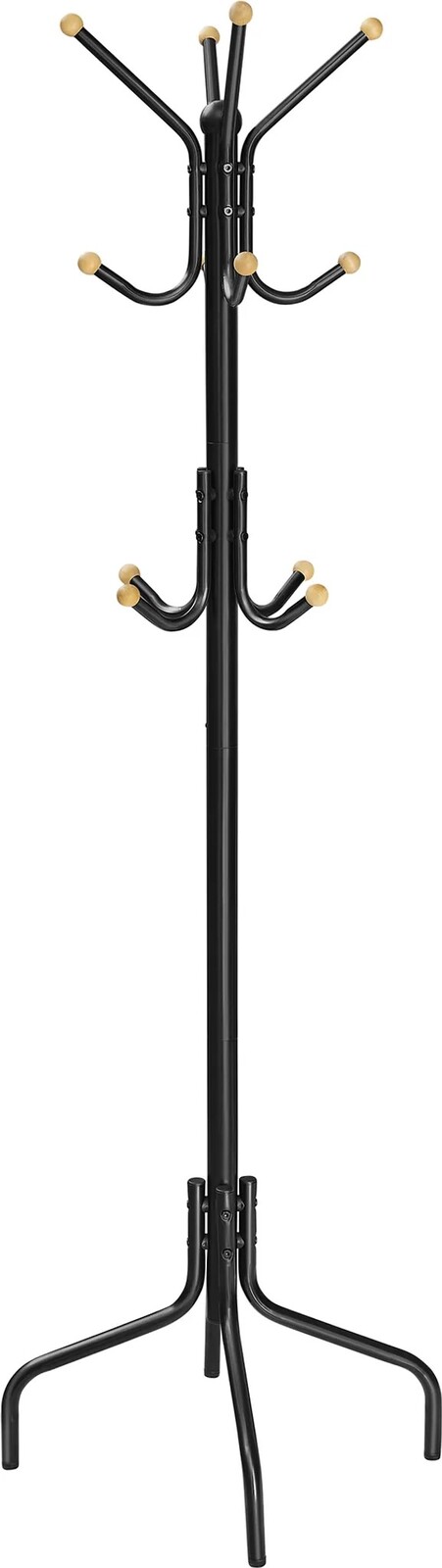 Předsíňový věšák Brony 180 cm černý