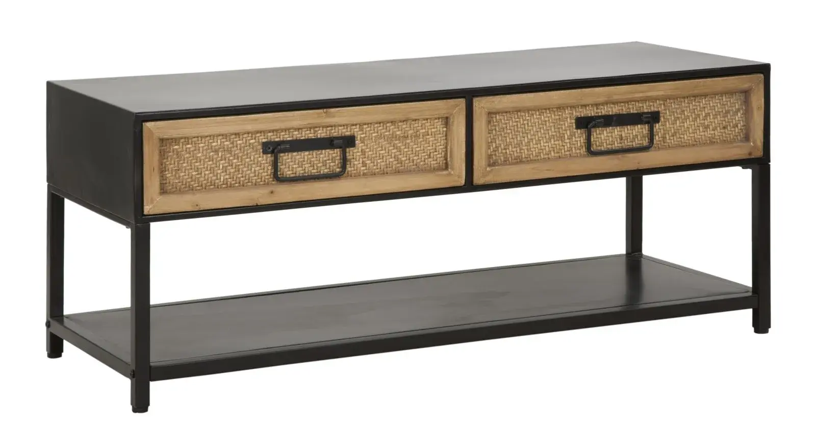 TV stolek Hanoi 95 cm černo-hnědý