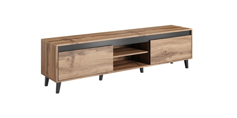 TV stolek NORD 2 170 cm dub wotan/antracitový