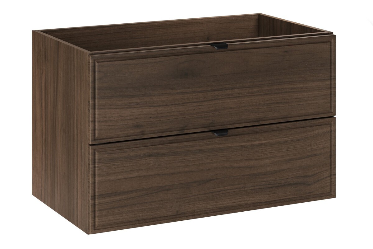 Závěsná skříňka pod umyvadlo Villa 82-80-46-2S ořech