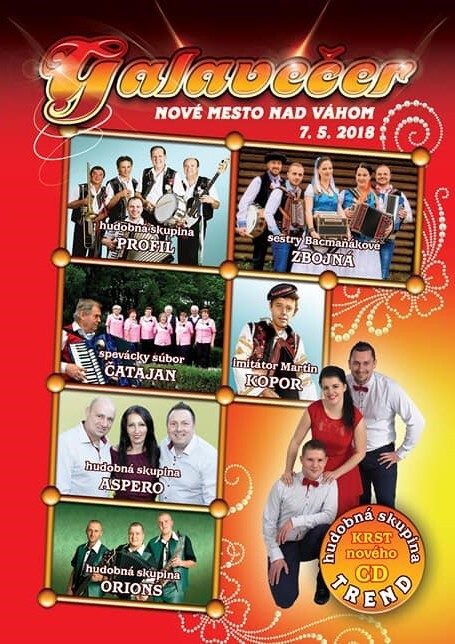 Galavečer Nové Mesto nad Váhom - 07.08.2018