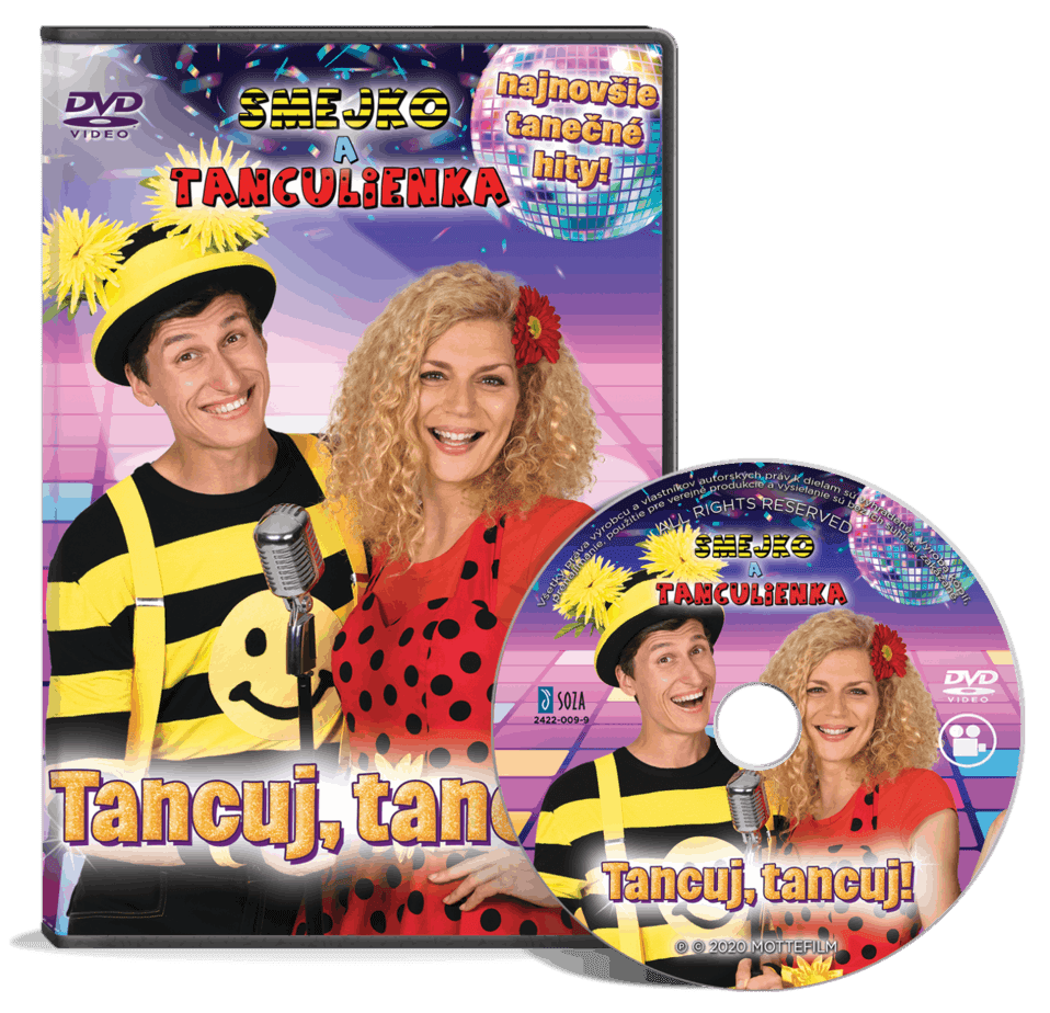 Smejko a Tanculienka: Tancuj Tancuj! DVD