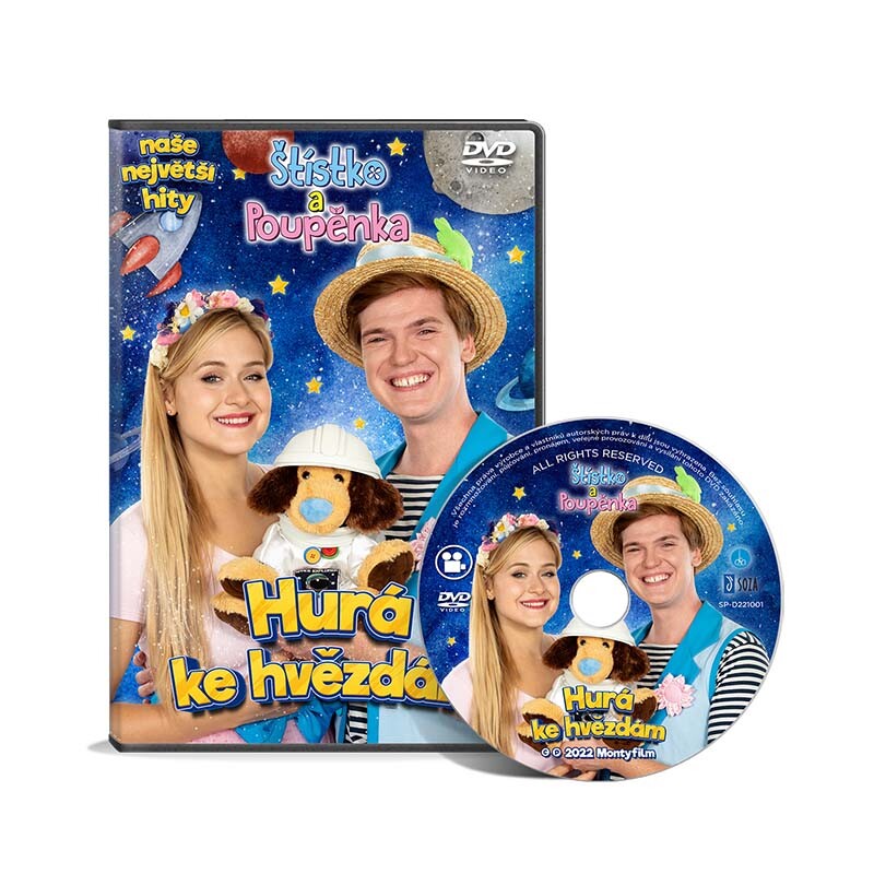 Štístko a Poupěnka: Hurá ke hvězdám DVD