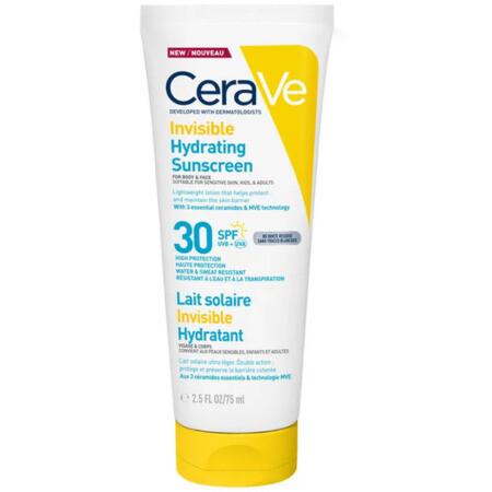 CeraVe Hydratačné opaľovacie mlieko SPF 30 75ml