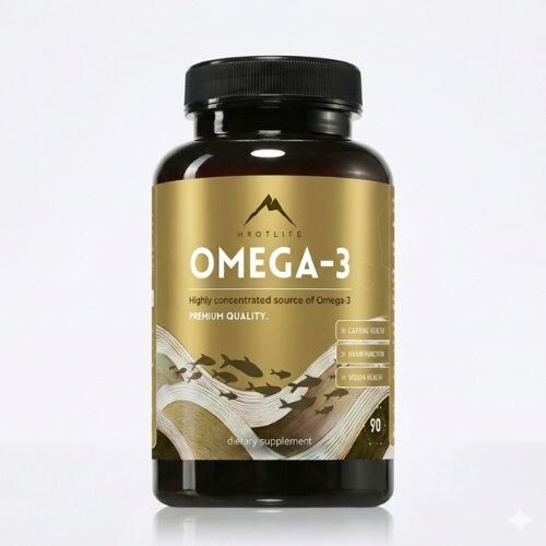 Omega-3 Premium 2000 mg Hrotlife 90 cps