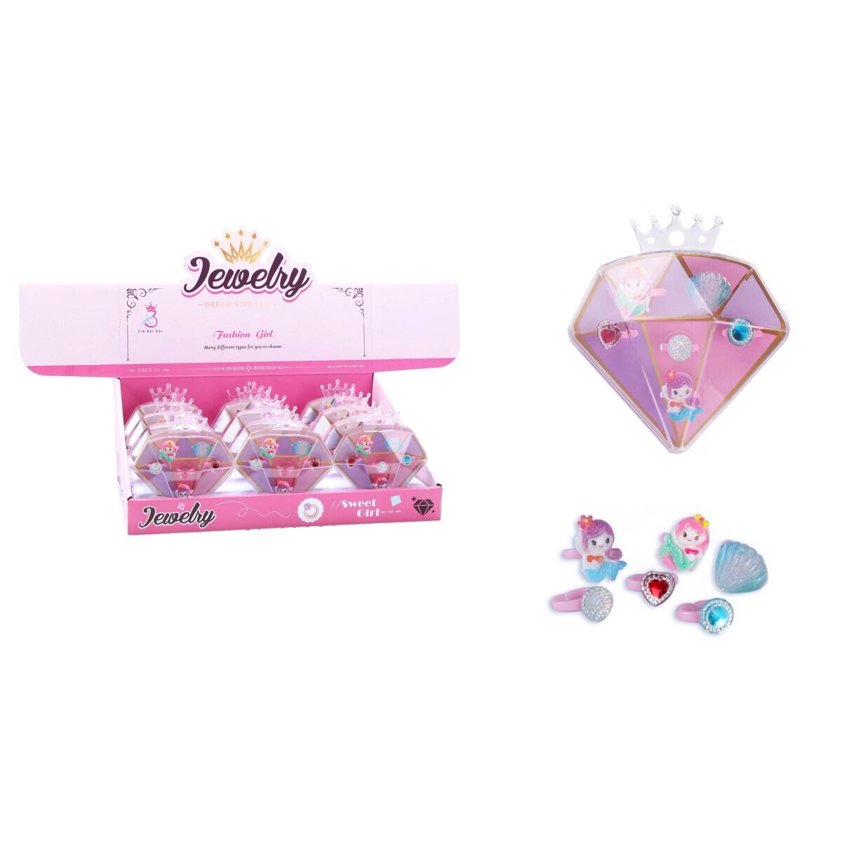 PLEJO Sada prsteňov