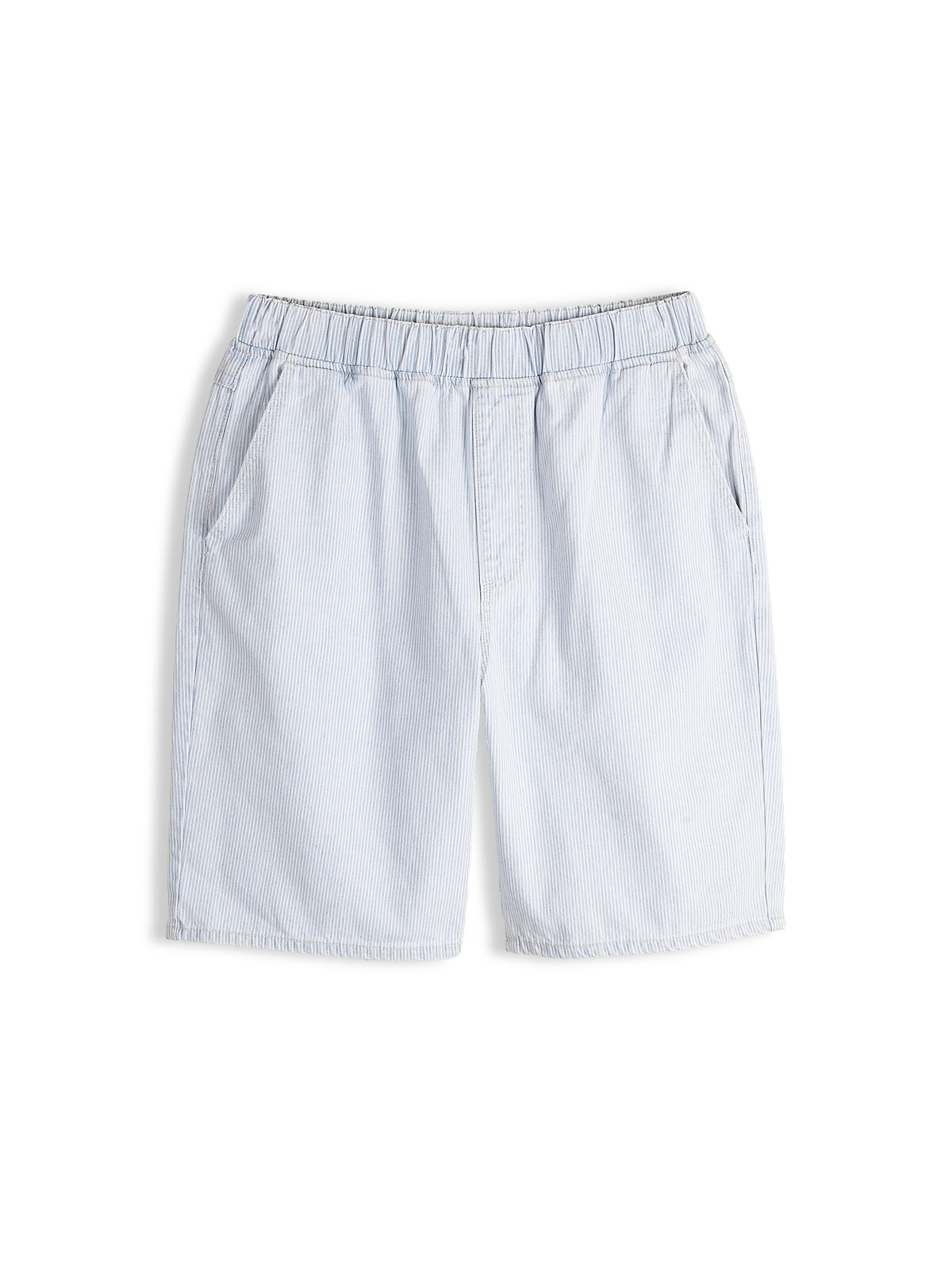 GATE Pruhované denimové kraťasy