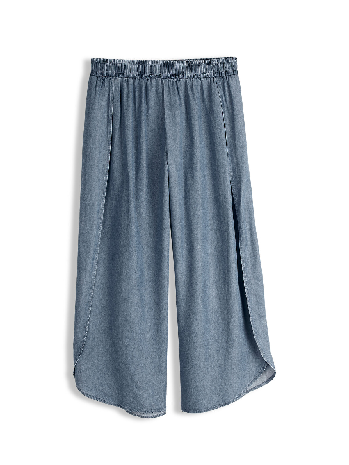 GATE Nohavice z lyocelu s rozparkami