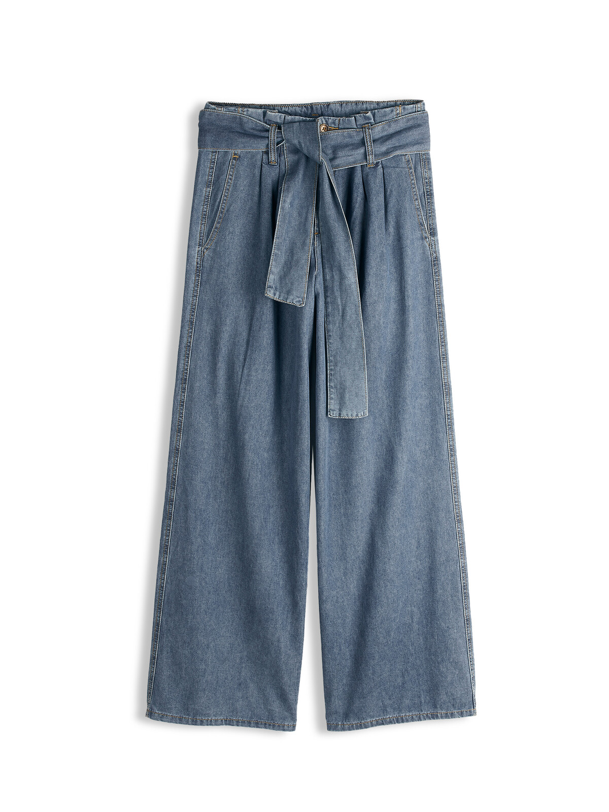 GATE Paperbag široké džínsy