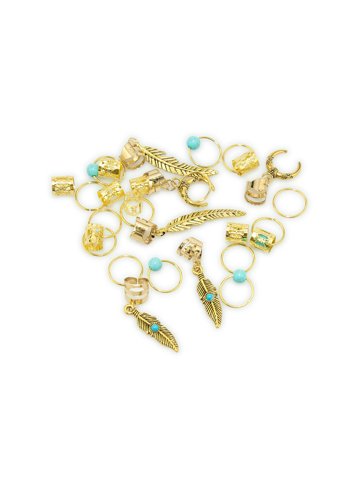 GATE Balenie 30 krúžkov do vlasov