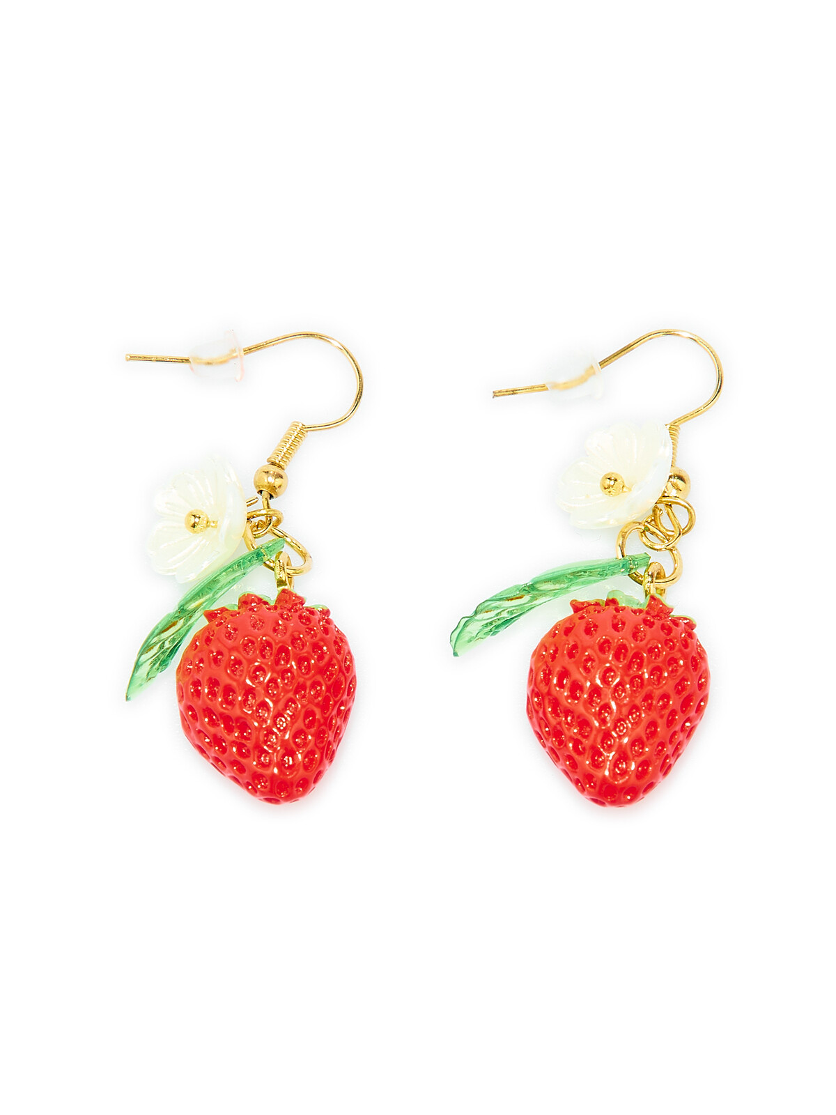 GATE Náušnice v tvare jahody