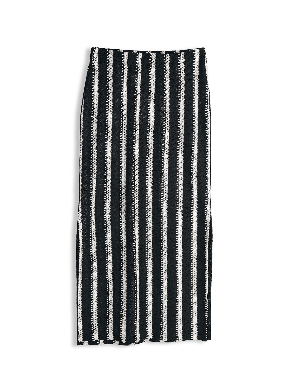 GATE Dlhá pásikavá sukňa