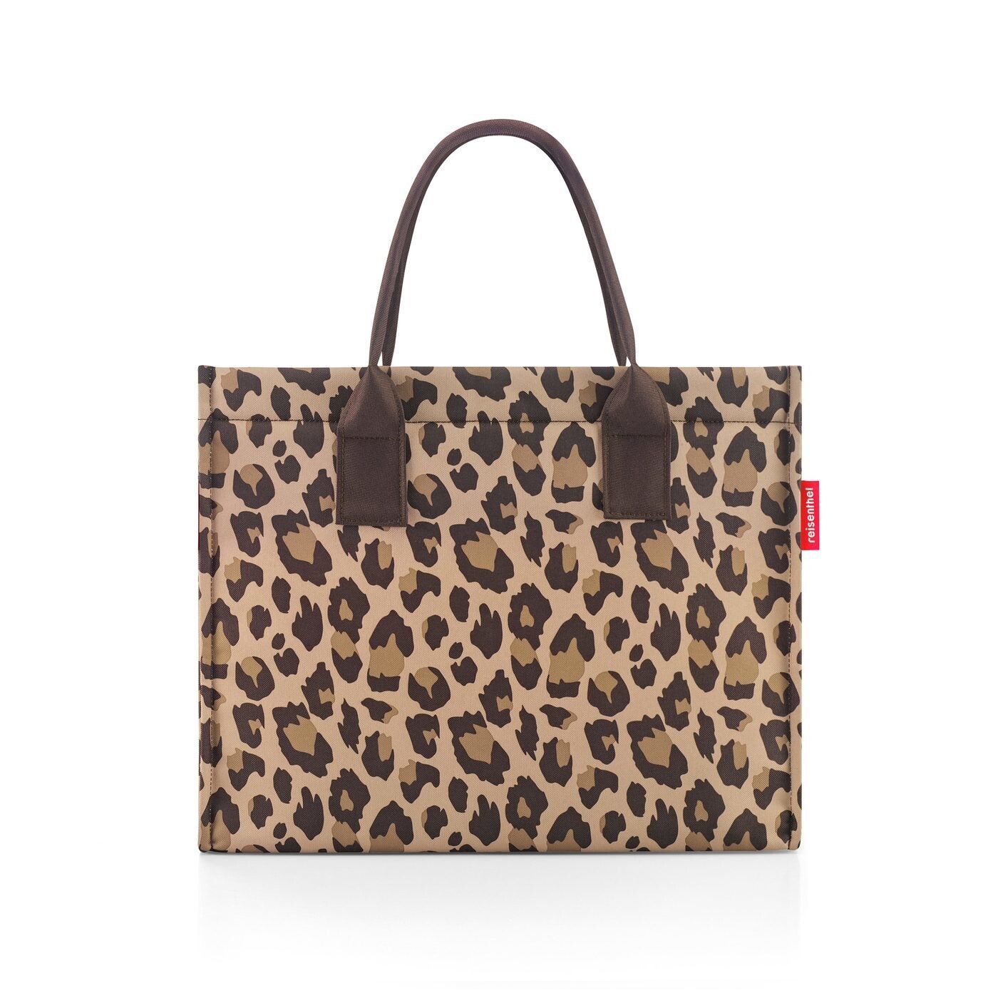 Dámska kabelka Reisenthel Shopper 14L - hnedá s leopardím vzorom