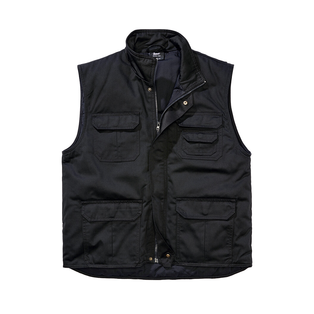 Vesta Brandit Safari Vest - čierna, XXL