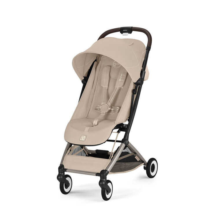 CYBEX Golfový kočík Orfeo Taupe - Almond Beige Gold