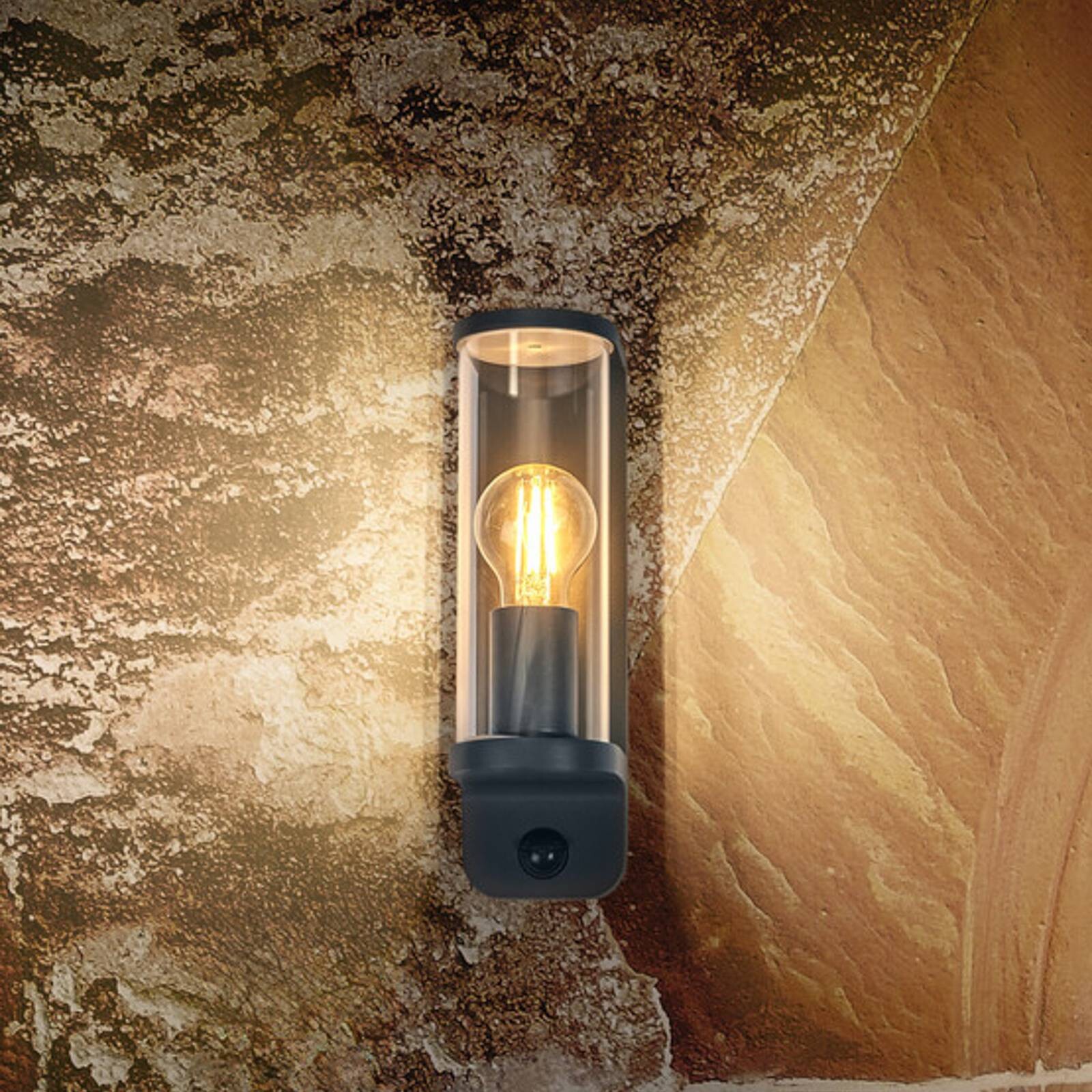 OSRAM nástenné svetlo ENDURA CLASSIC TUBULAR, senzor, tmavošedá