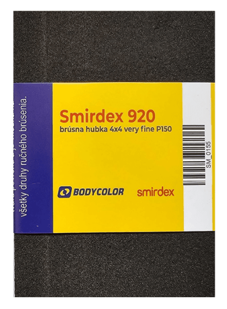 SMIRDEX 920 - Brúsna hubka s rovnými hranami P36