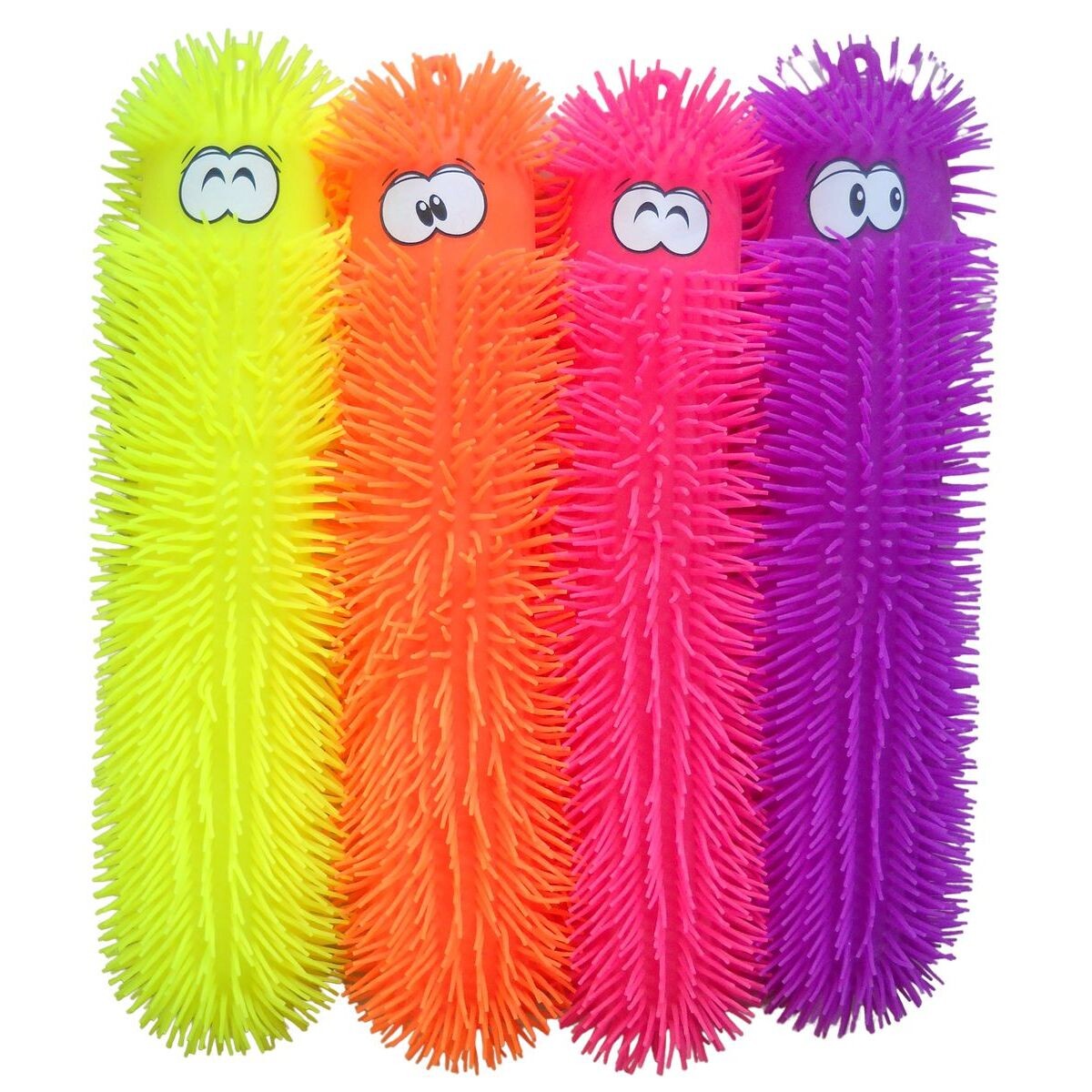 Sparkys Antistresová mačkacia Obrovská Húsenica 50 cm žlutá