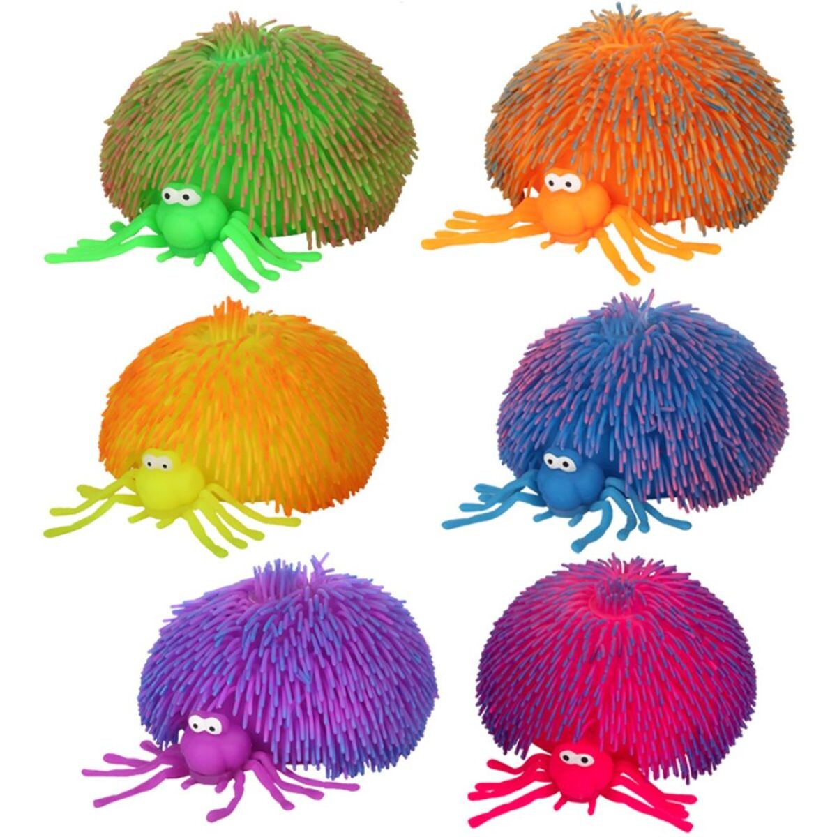 Sparkys Antistresový mačkací Ježura PAVÚK 20 cm