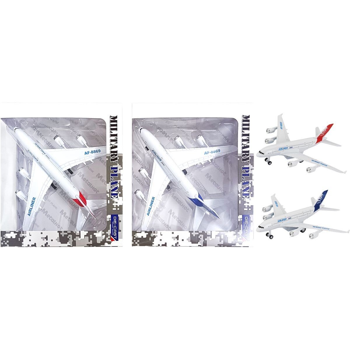 Sparkys Lietadlo AIRLINER 3806- 1:300 červený