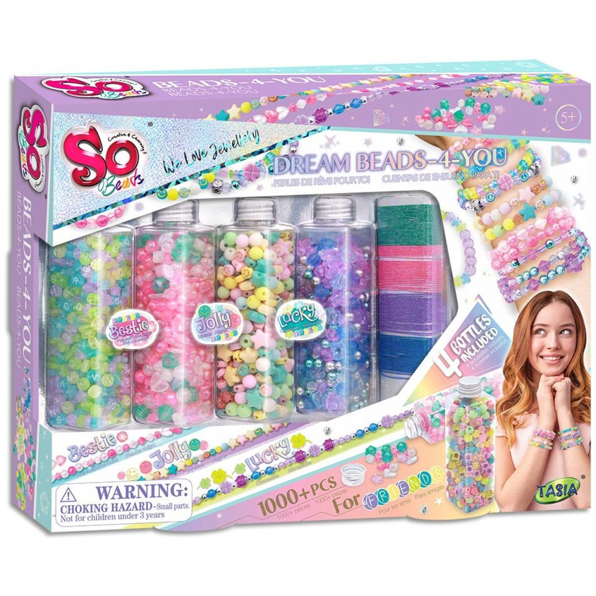 Tasia Sada na výrobu náramkov 1000 ks