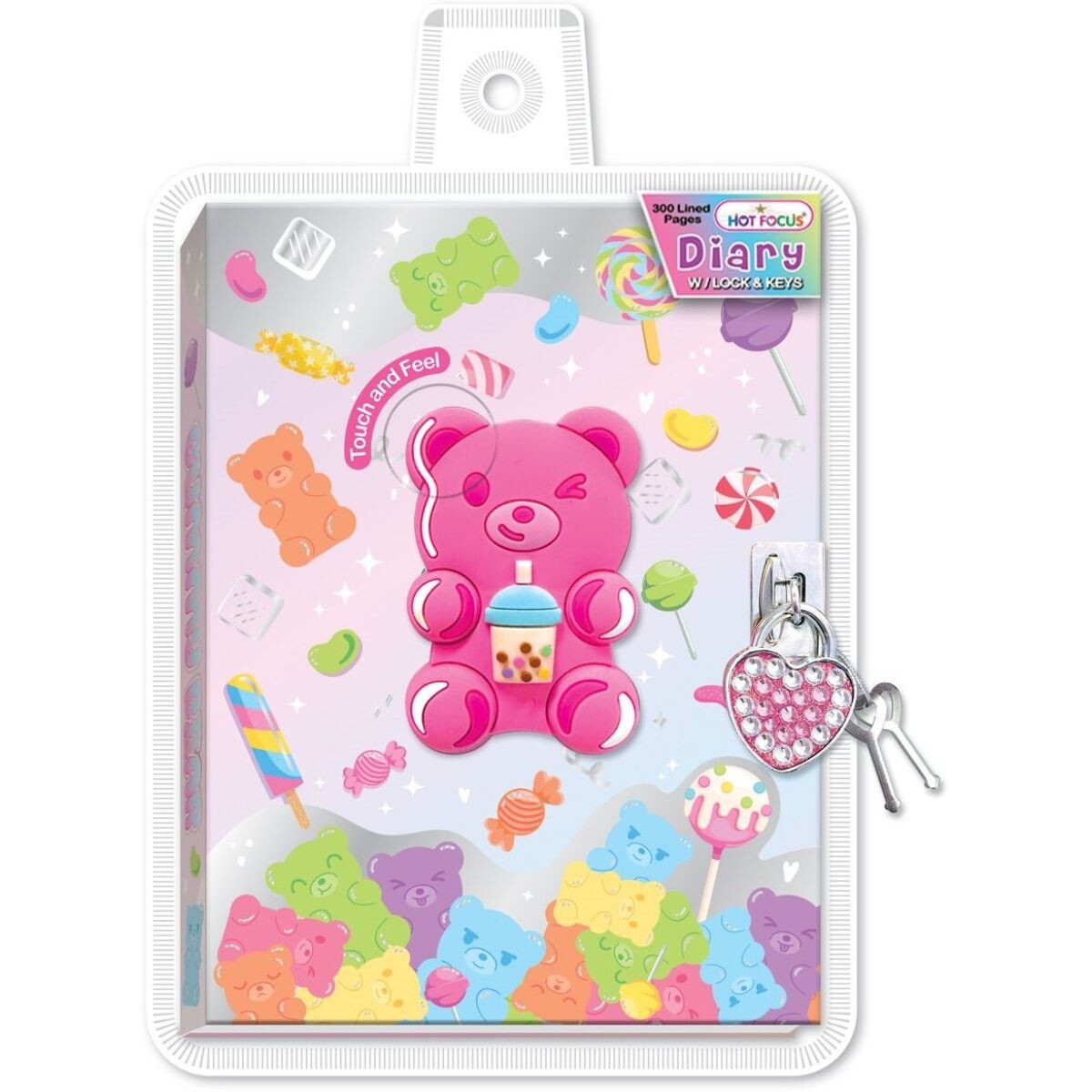 Sparkys Tajný Denník so zámkom GUMÍK