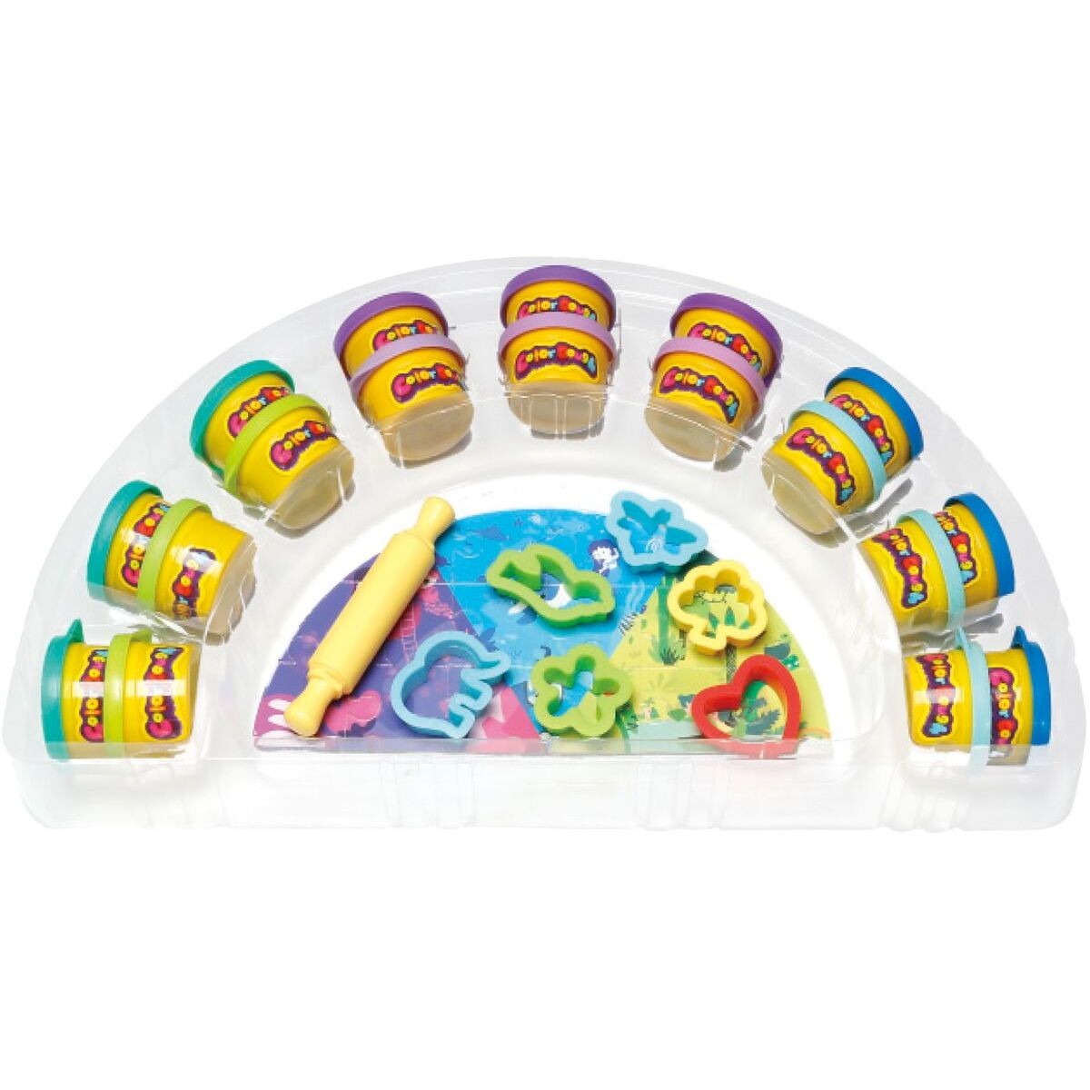 Sparkys Veľká sada MODELÍN 18ks studené farby