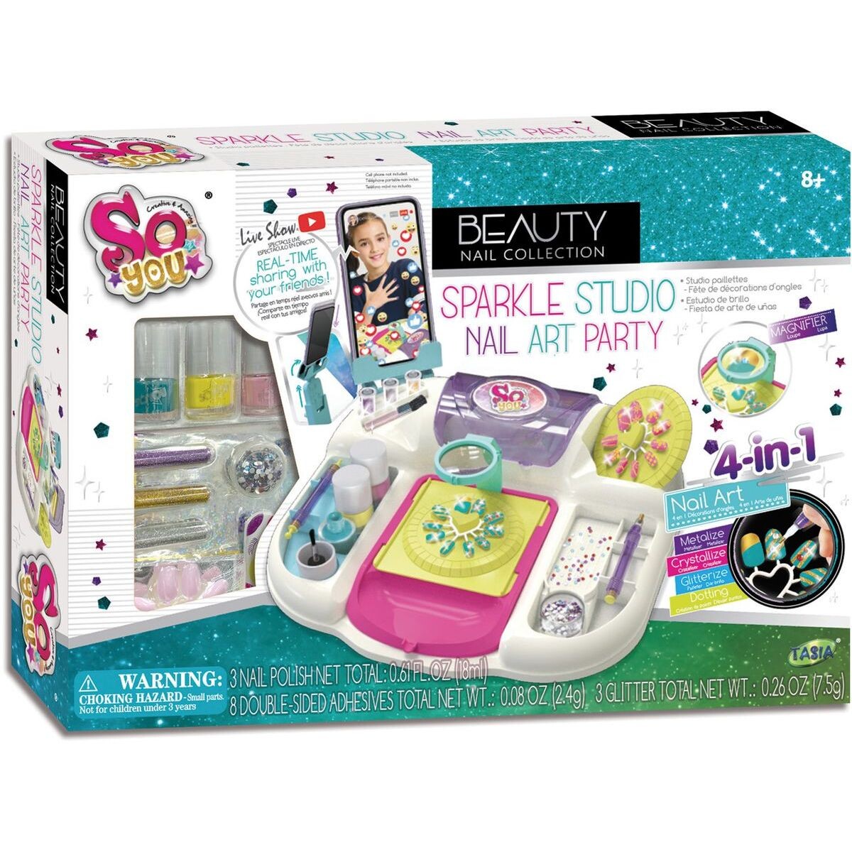 Tasia Profesionálna nechtová sada 4v1