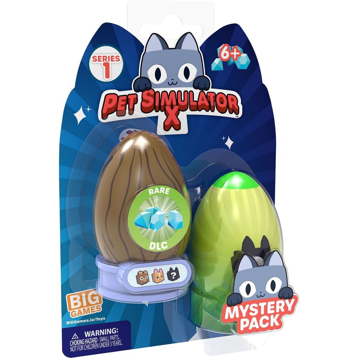 Vajíčka s figúrkami Pet simulator 2 ks