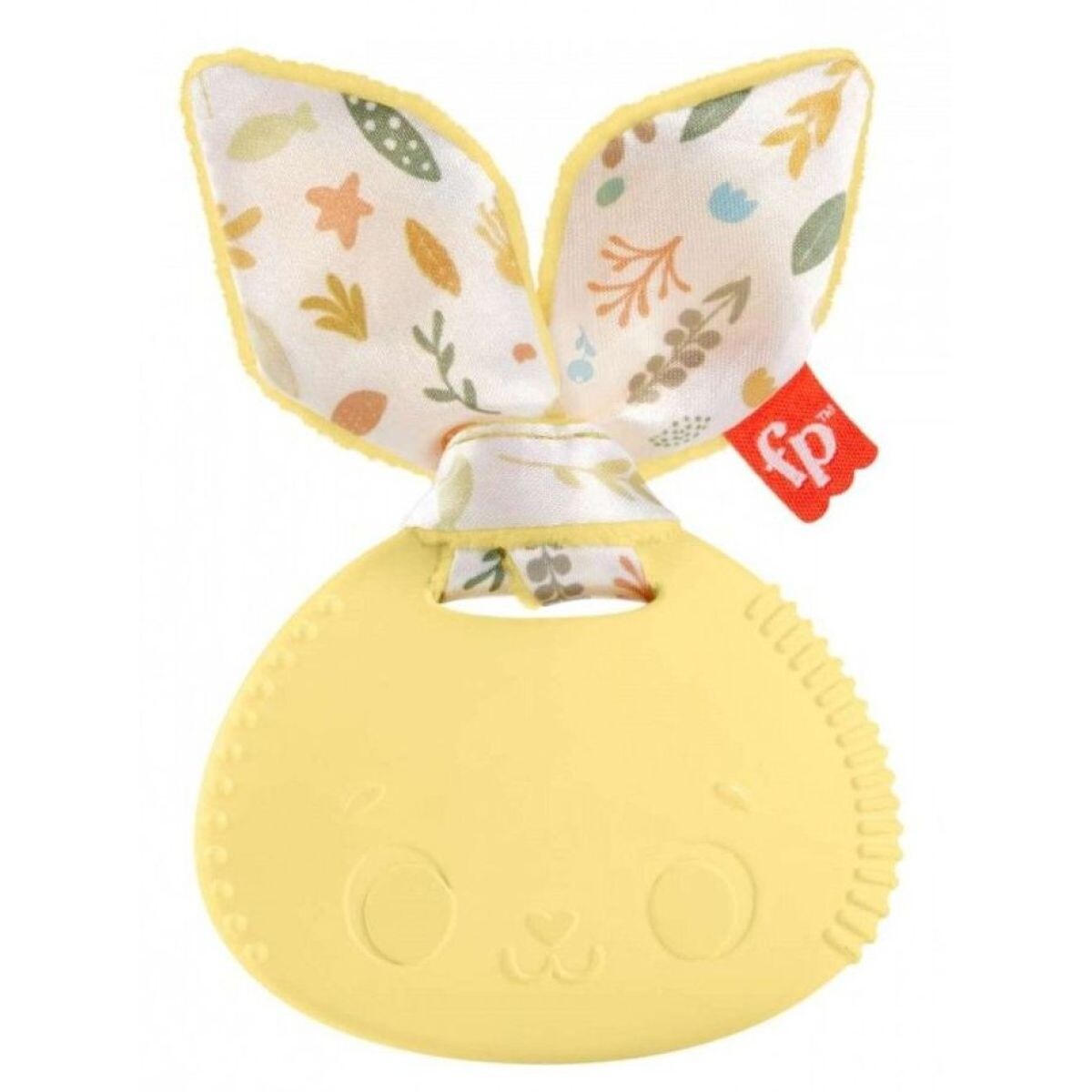 Zmyslová hračka hryzátko-hrkálka