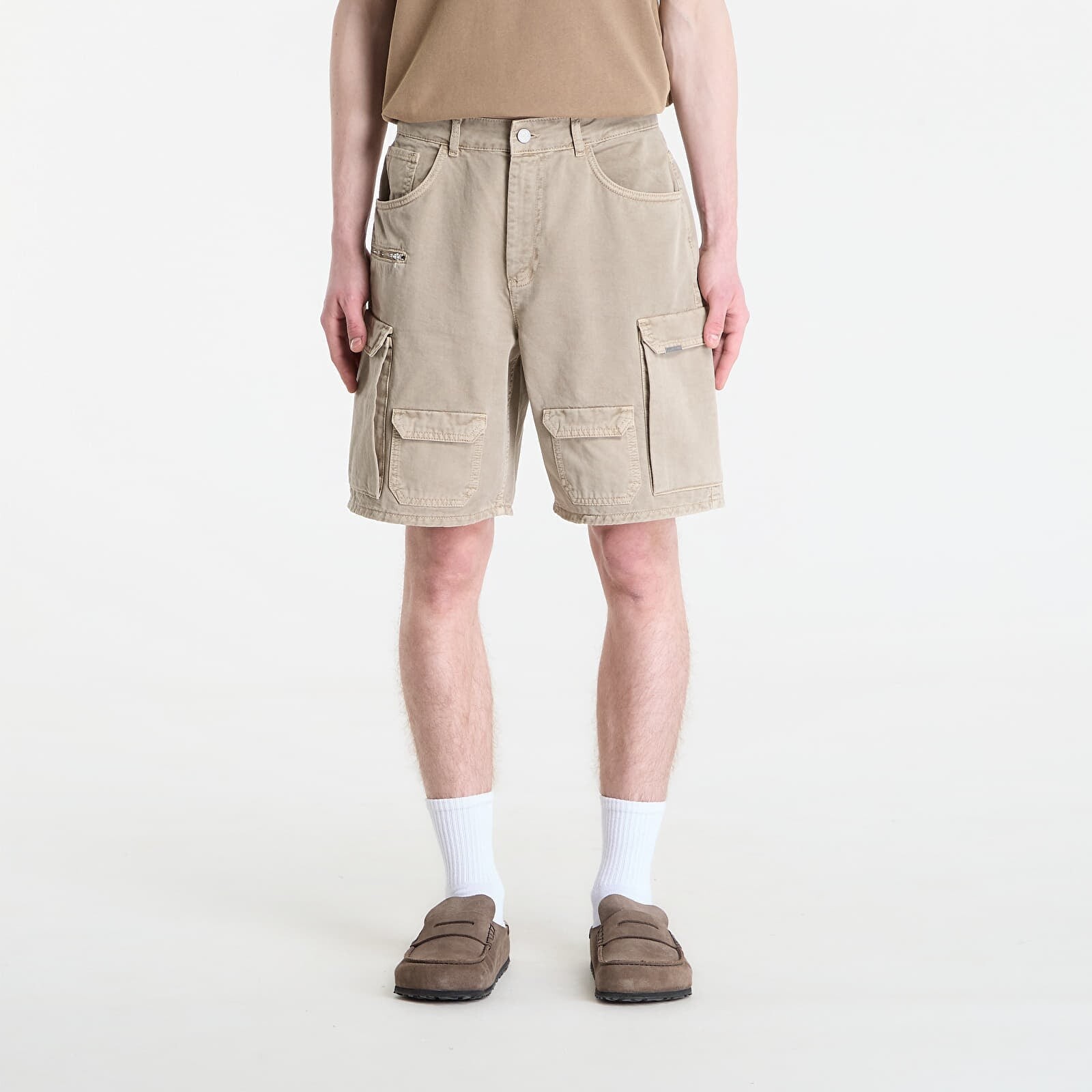 Šortky REPRESENT Loaded Cargo Short Beige M
