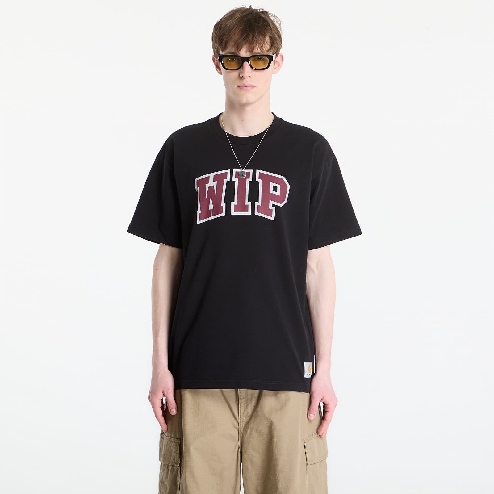 Tričko Carhartt WIP S/S WIP III T-Shirt UNISEX Black XXL