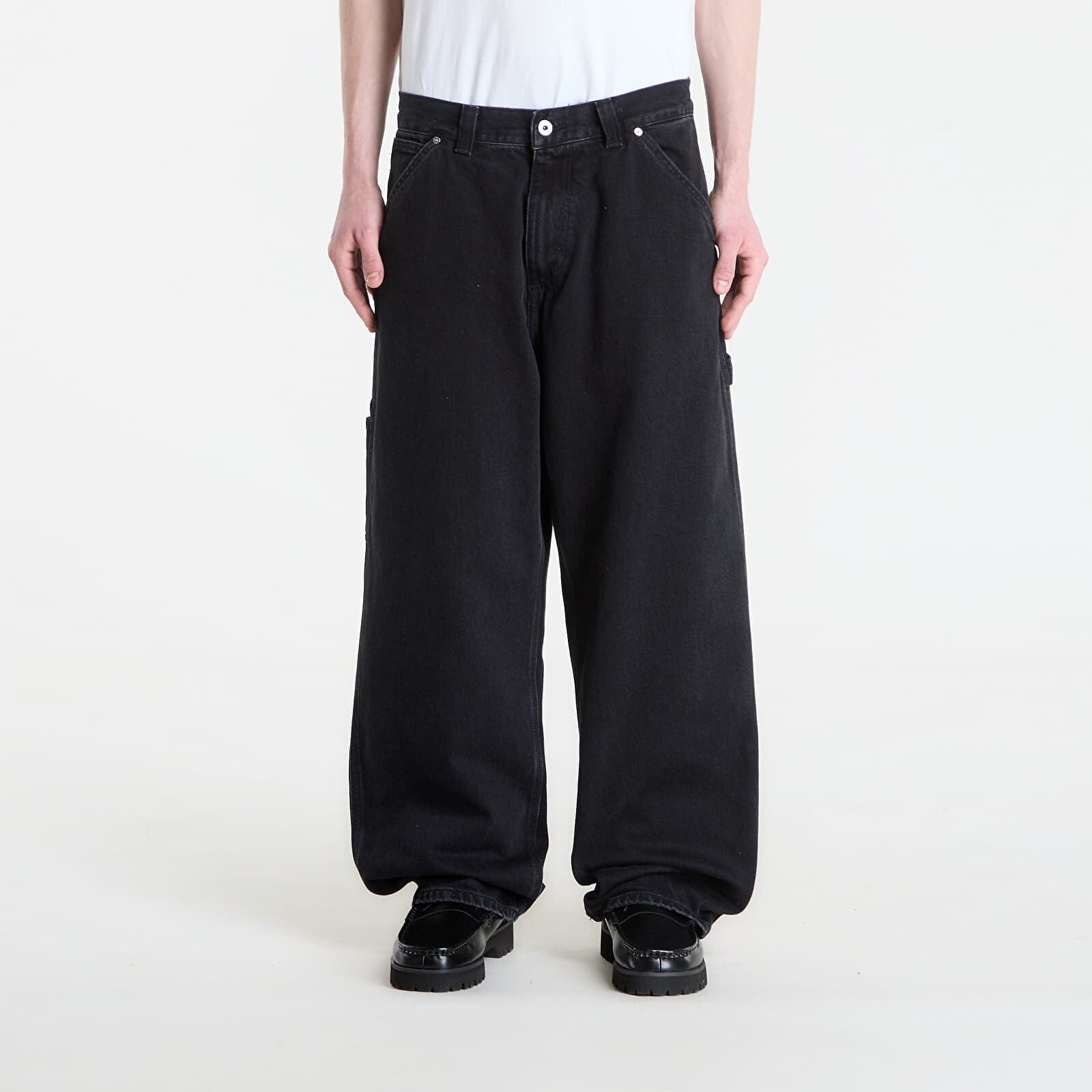 Džínsy Carhartt WIP Belmont Pant UNISEX Black XS