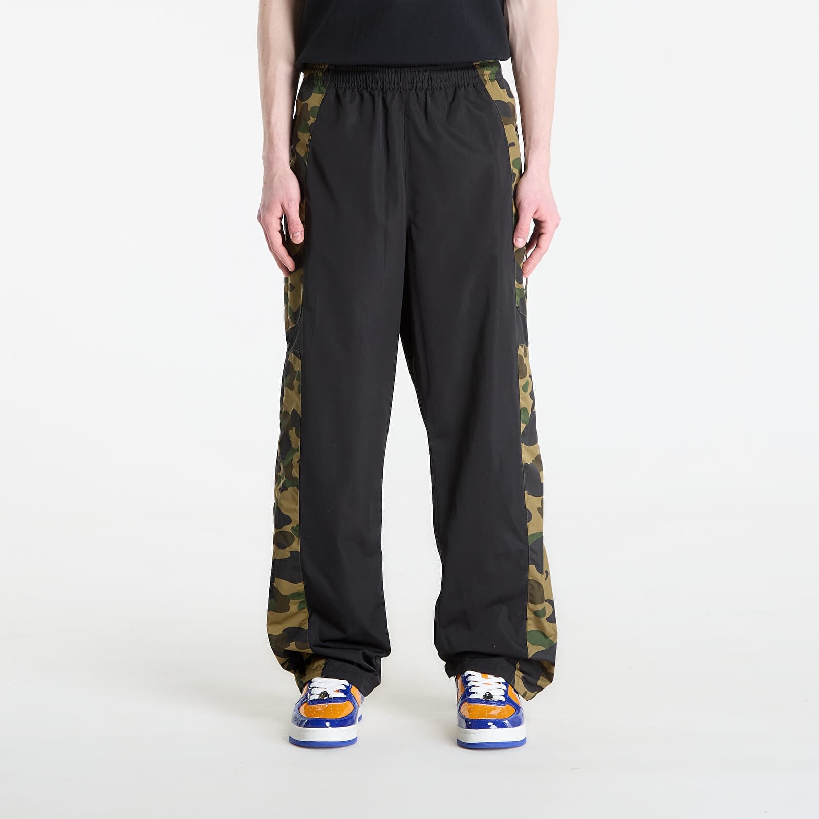Tepláky A BATHING APE 1St Camo Relaxed Fit Track Pants Green M
