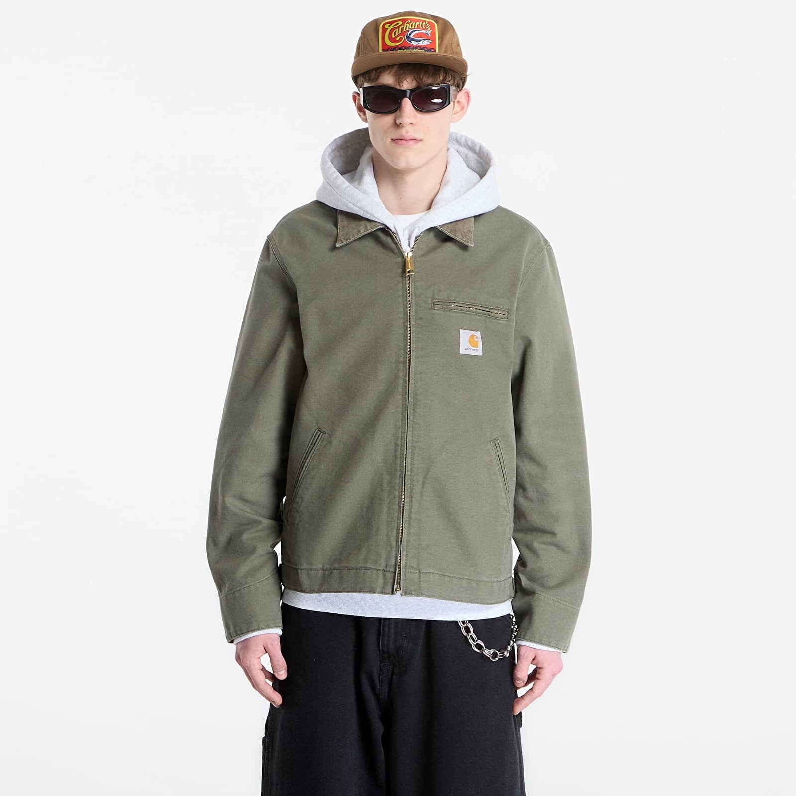 Bunda Carhartt WIP Detroit Jacket UNISEX Leaf/ Leaf XL